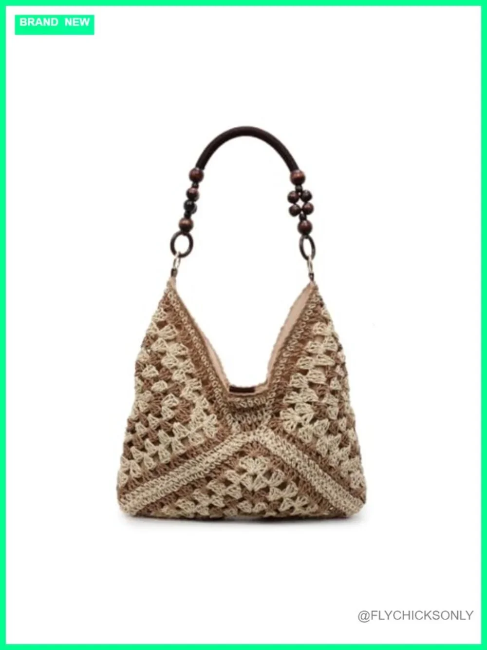 Straw Hobo Bag for Women Slouchy Soft Shoulder Bag Large Bohemian Woven Summer
